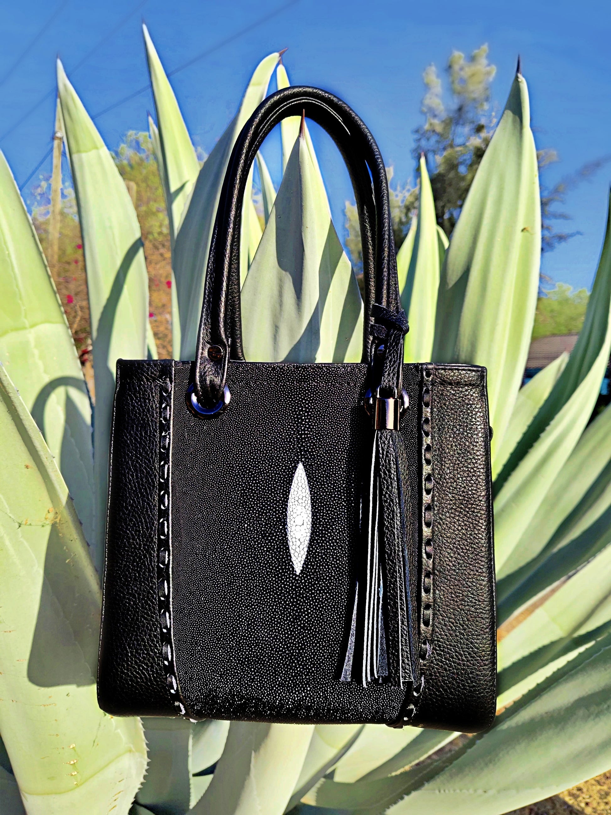 Bolso De Mantarraya Modelo Heidi