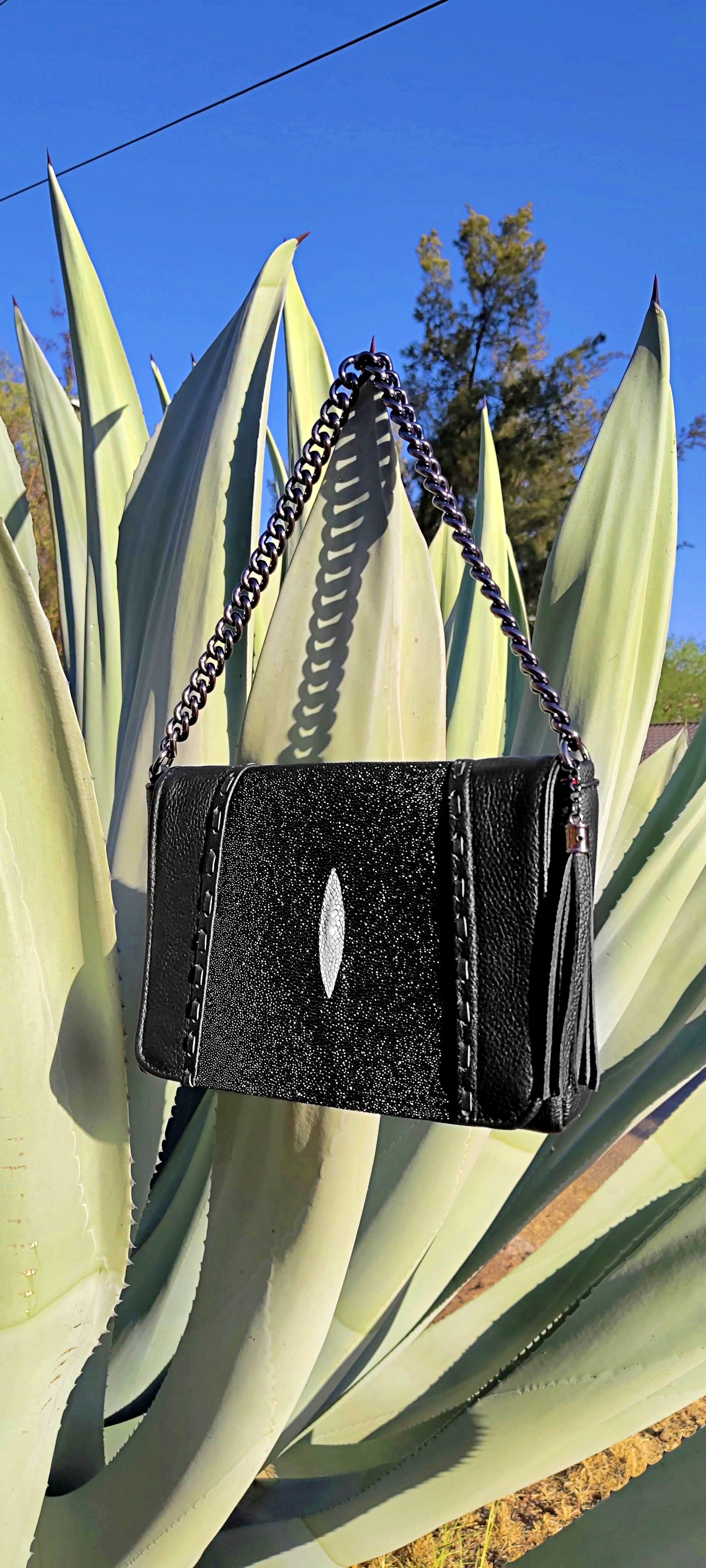 Bolso De Mantarraya Modelo Lili
