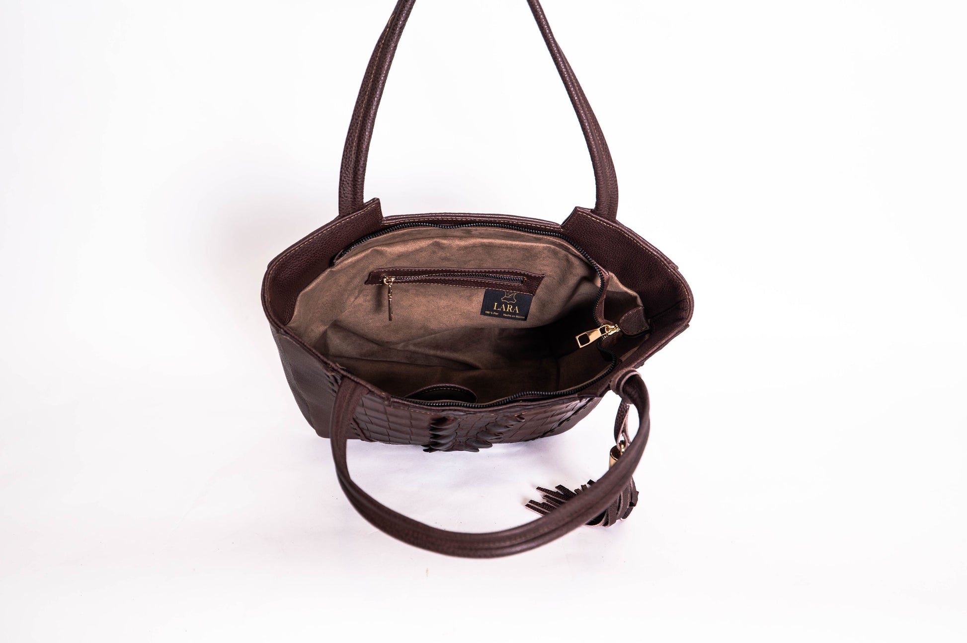 Bolso Ofelia Cola De Cocodrilo