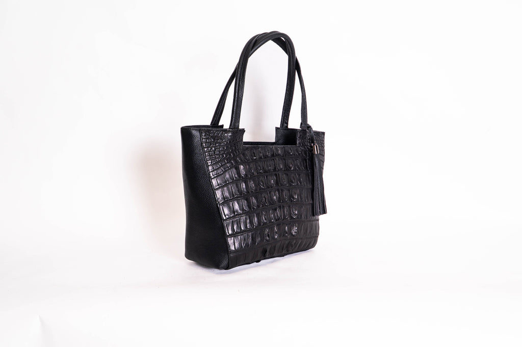 Bolso De Cocodrilo Modelo Ofelia