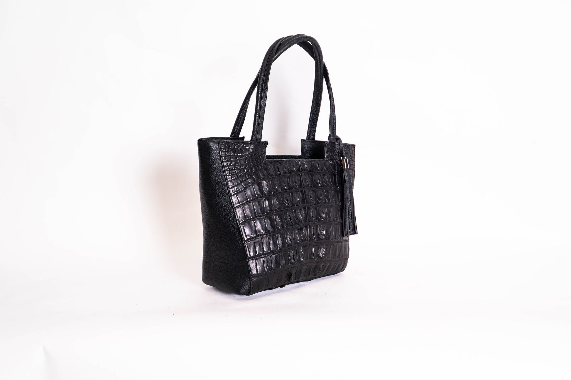 Bolso De Cocodrilo Modelo Ofelia