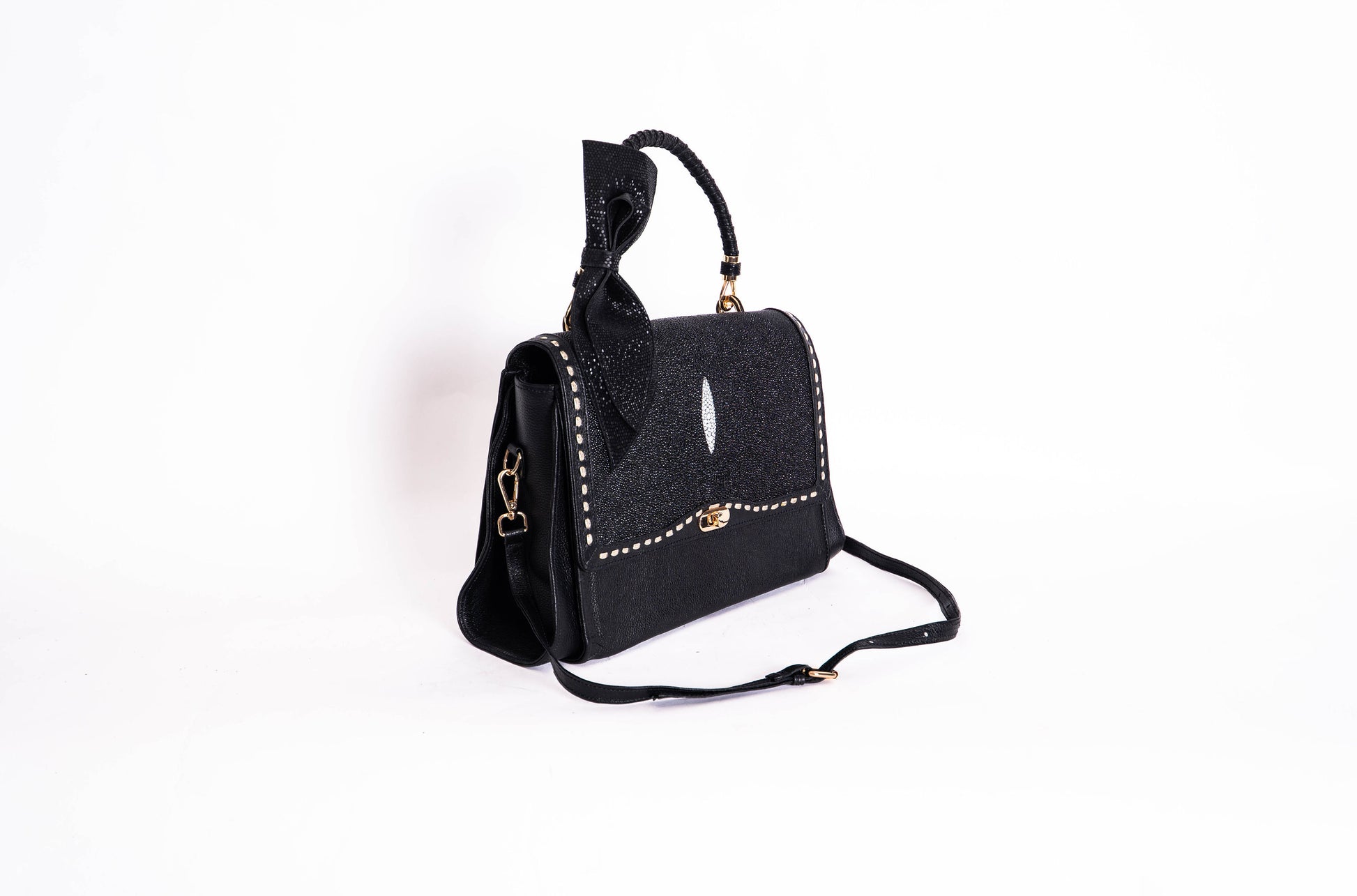 Bolso De Mantarraya Modelo Monique