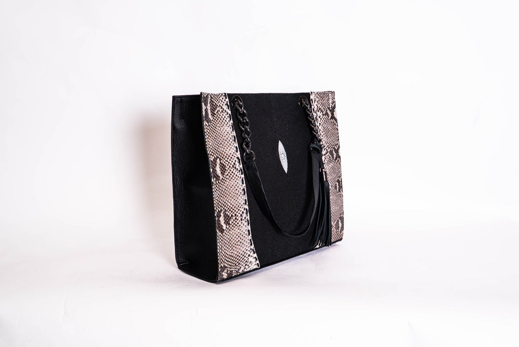 Bolso Modelo Martina Mantarraya/Pitón