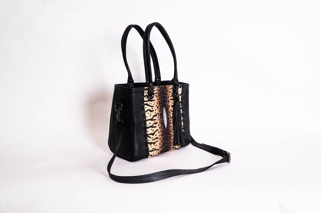 Bolso De Mantarraya Print Modelo Heidi
