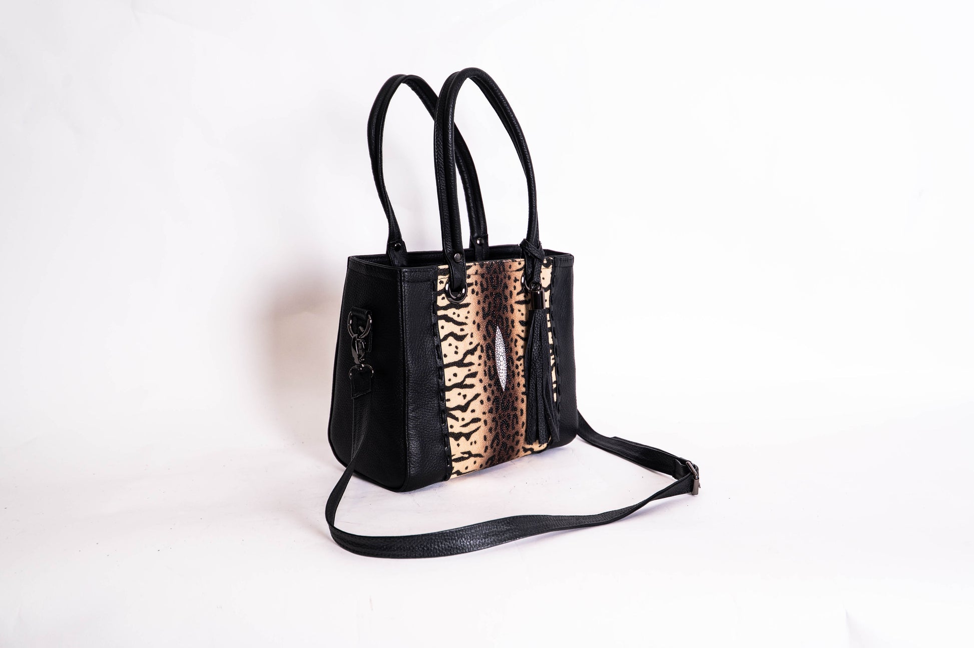 Bolso De Mantarraya Print Modelo Heidi