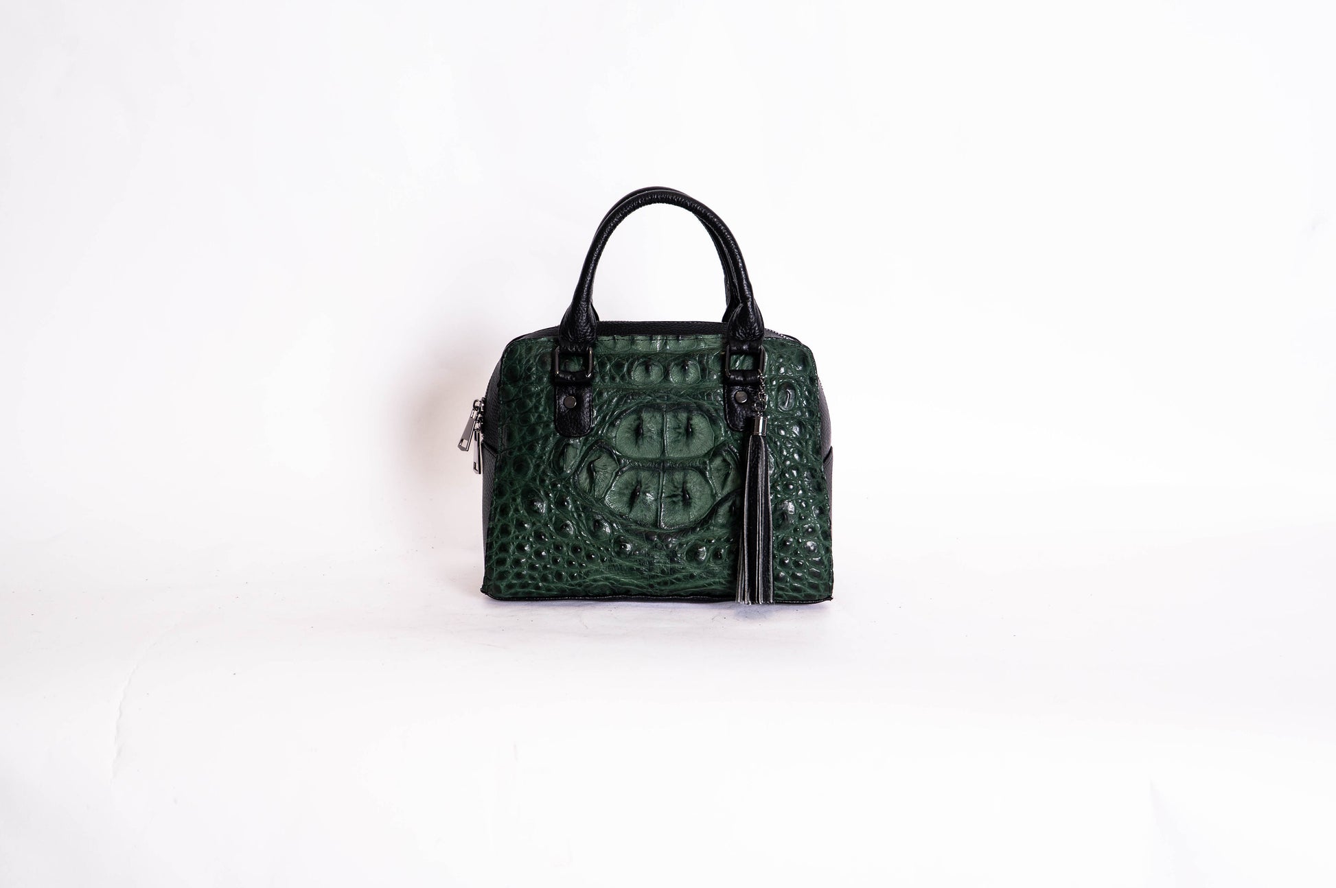 Bolso De Cococdrilo Modelo Carolina