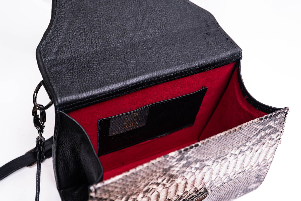 Bolso Modelo Fatima Mantarraya/Pitón