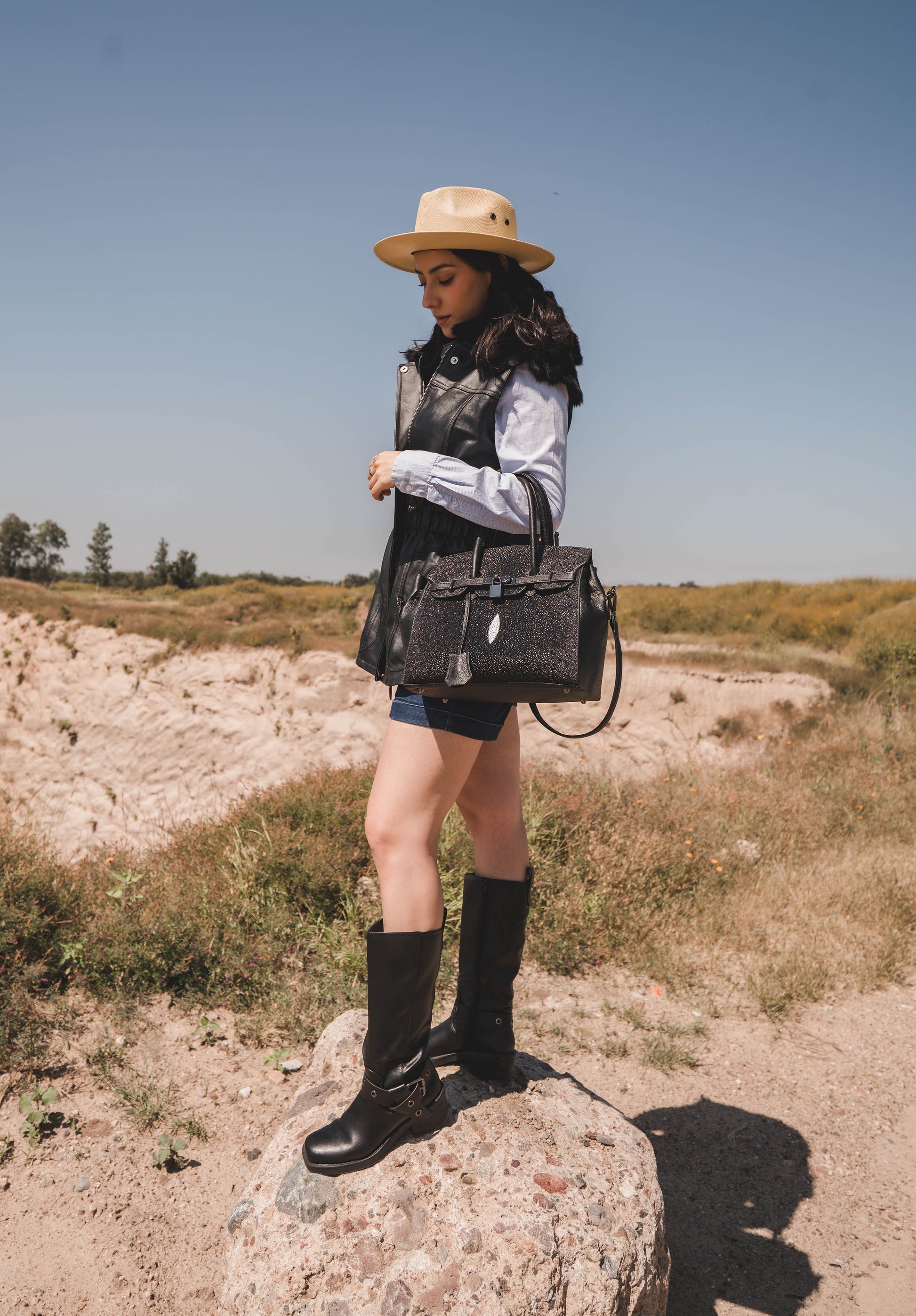 Bolso Modelo Victoria T Mantarraya