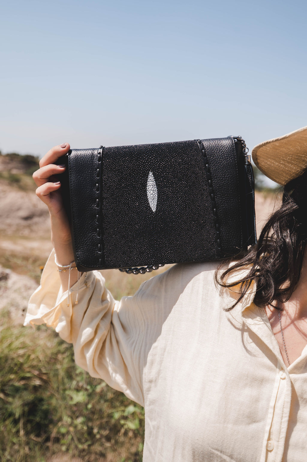 Bolso De Mantarraya Modelo Lili