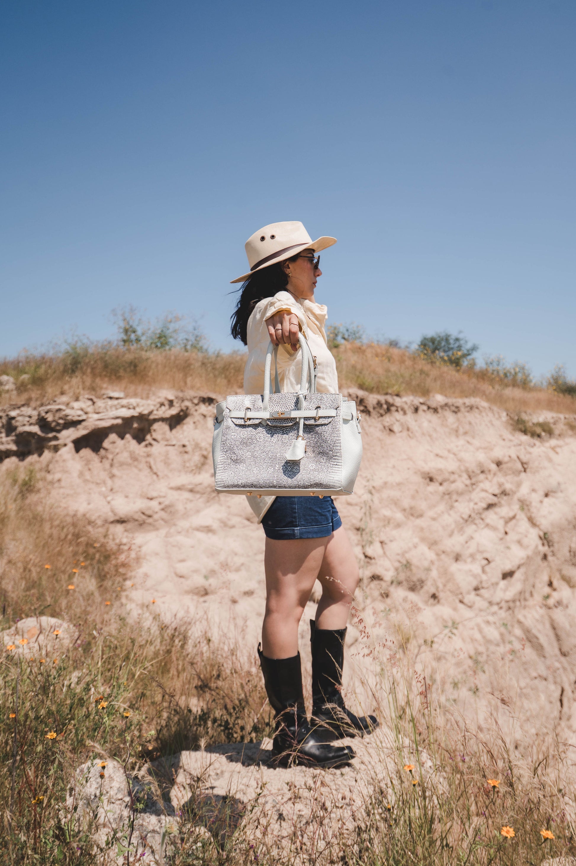 Bolso Victoria Lizard