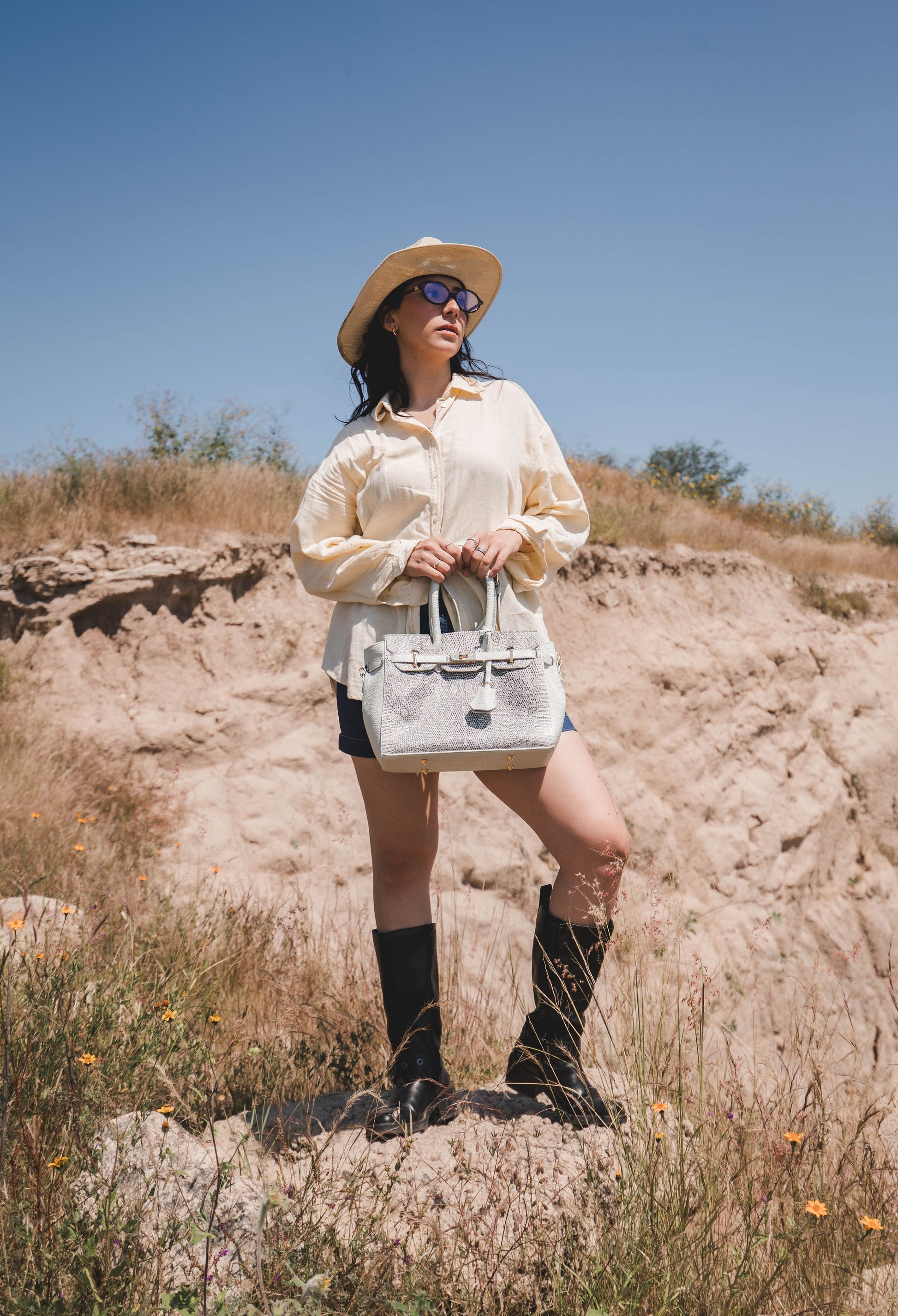 Bolso Victoria Lizard