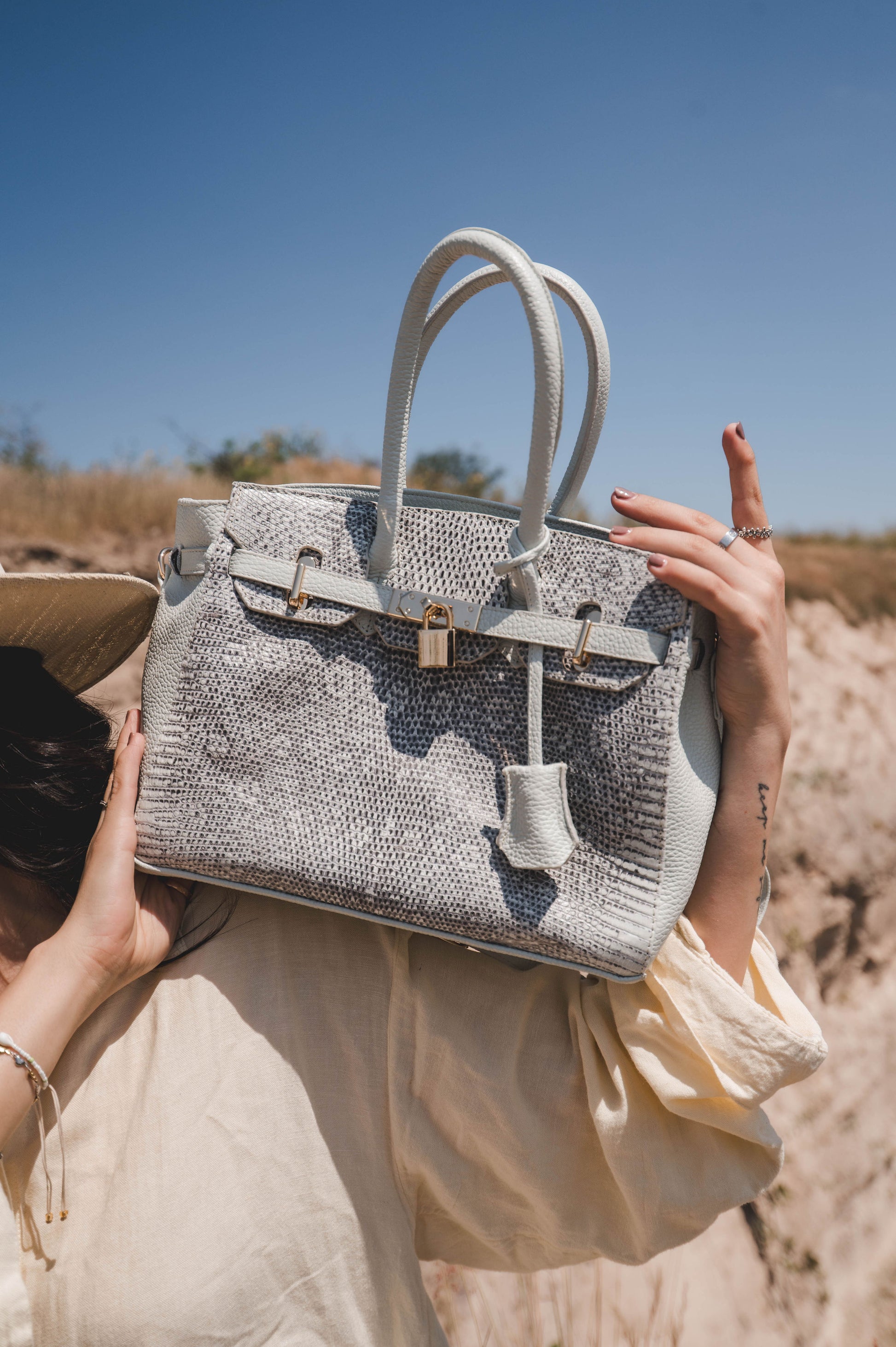 Bolso Victoria Lizard