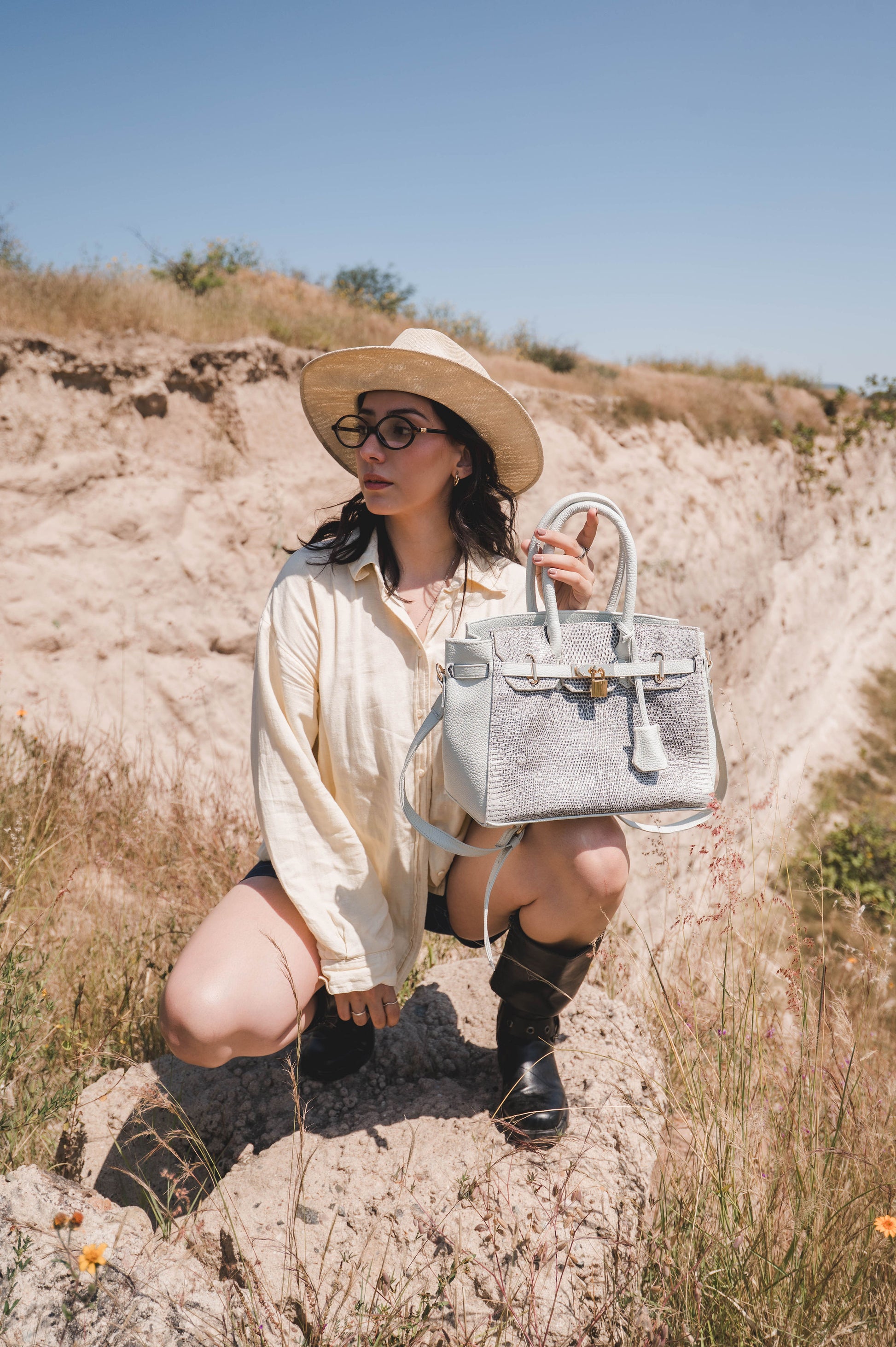 Bolso Victoria Lizard