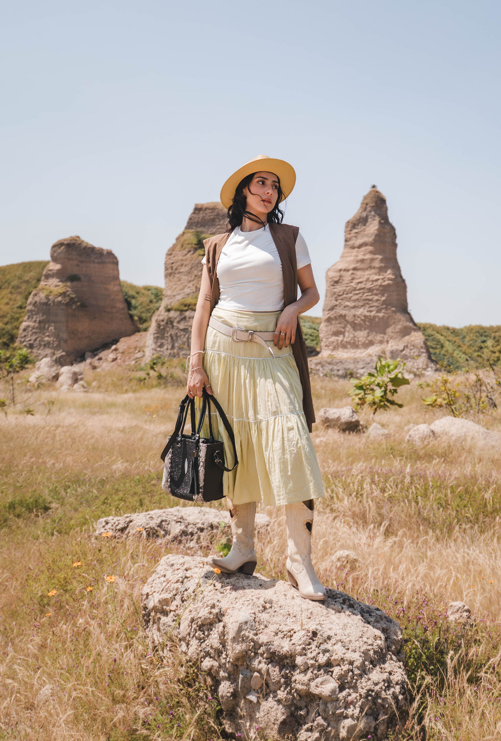 Bolso Modelo Heidi Mantarraya/Pitón