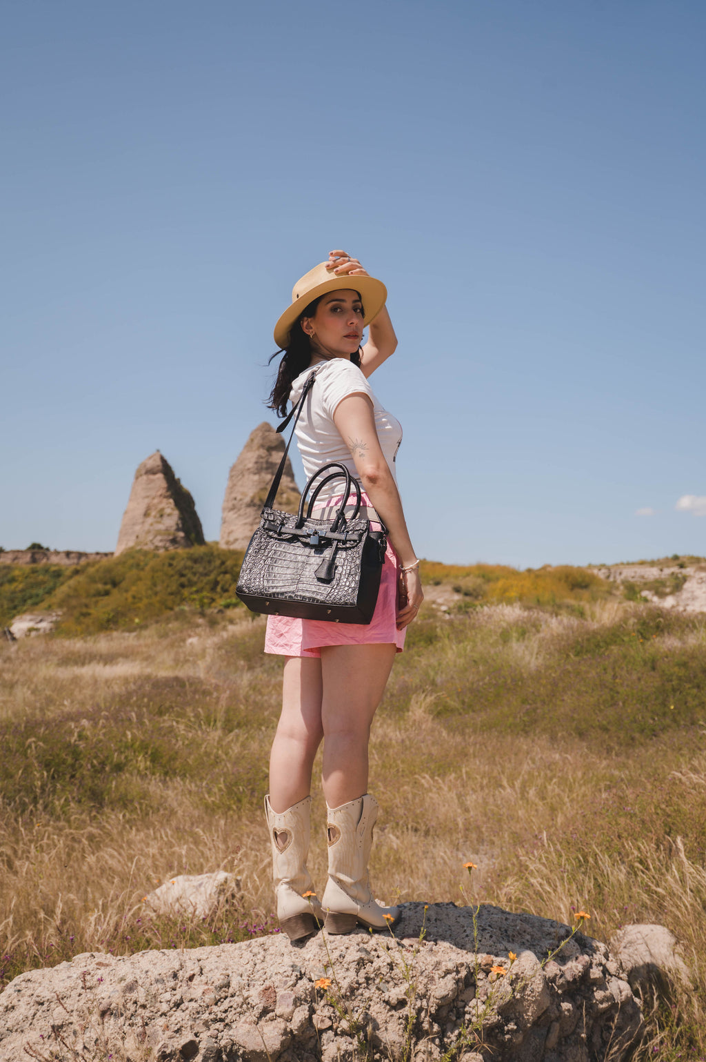 Bolso Victoria Cocodrilo