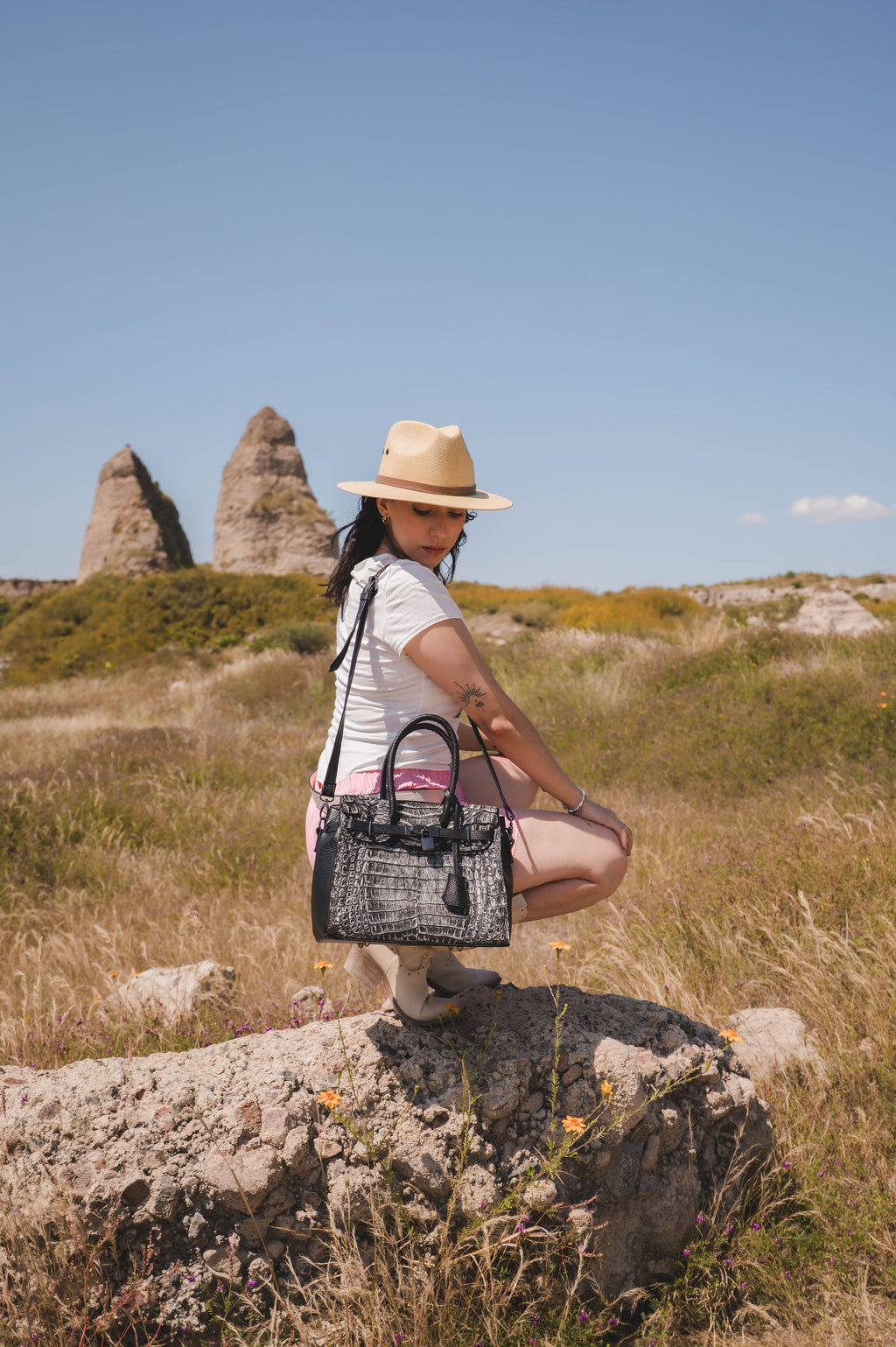 Bolso Victoria Cocodrilo