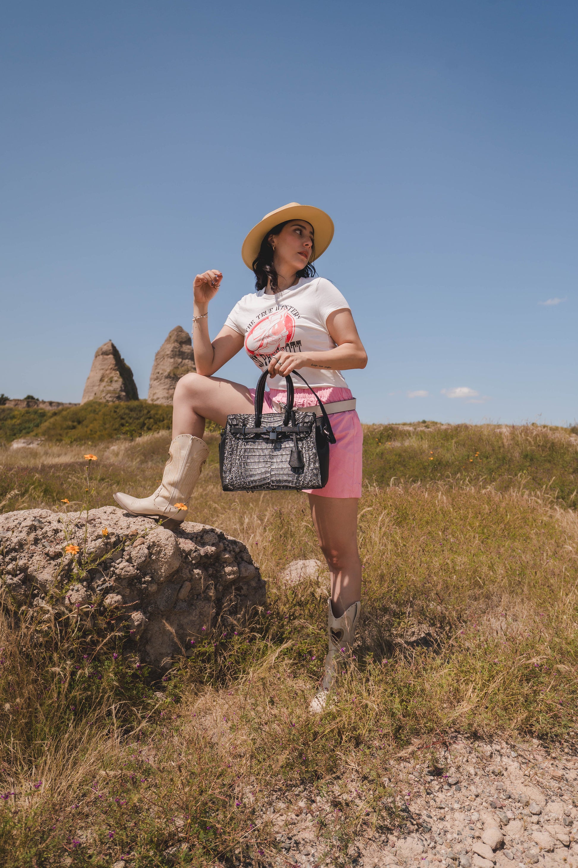 Bolso Victoria Cocodrilo