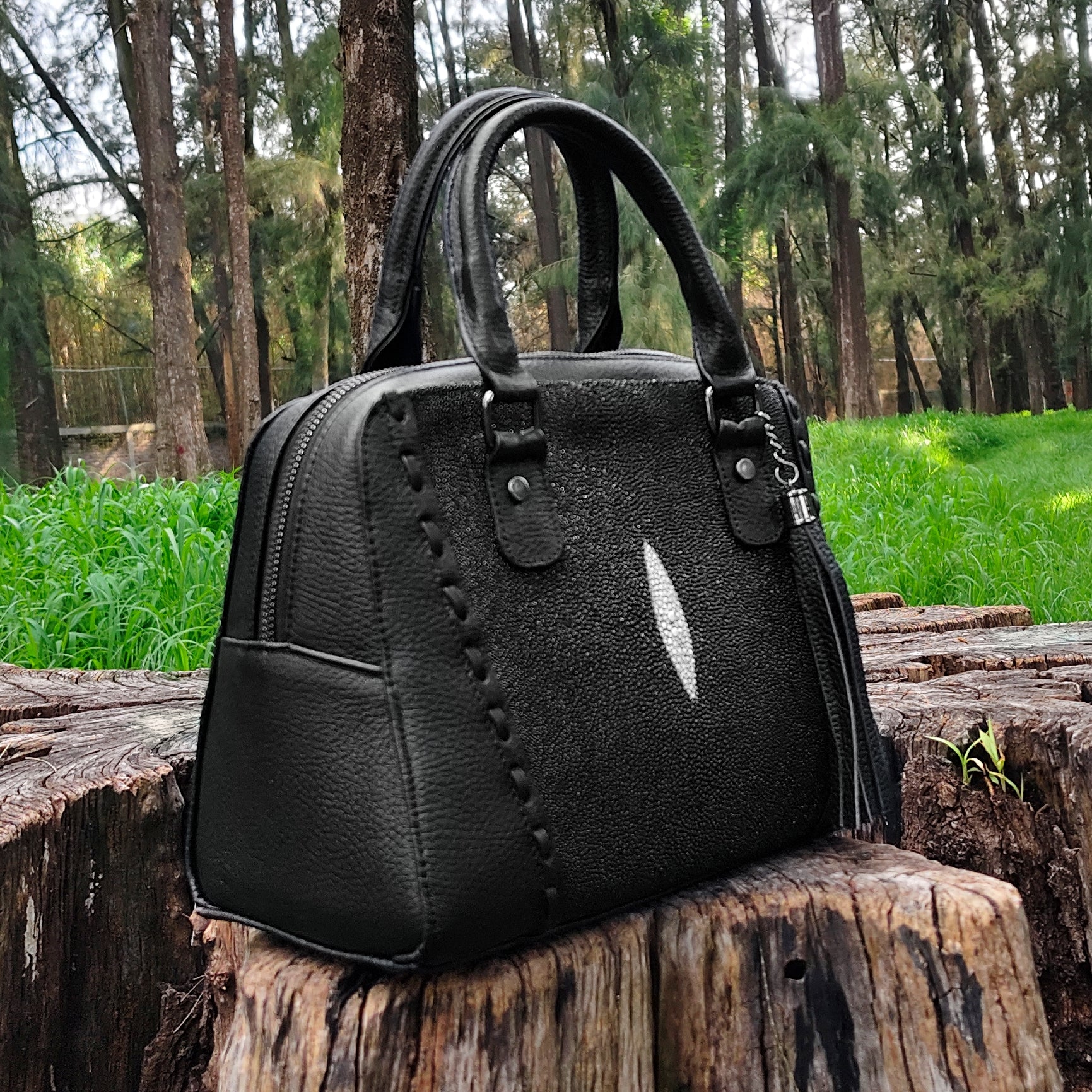 Bolso De Mantarraya Modelo Carolina