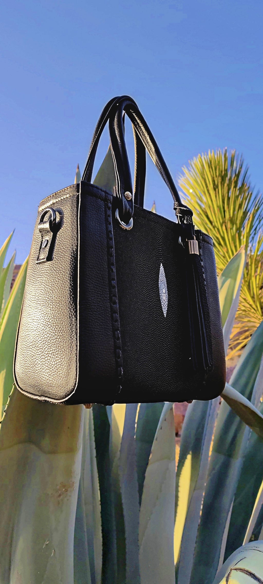 Bolso De Mantarraya Modelo Heidi