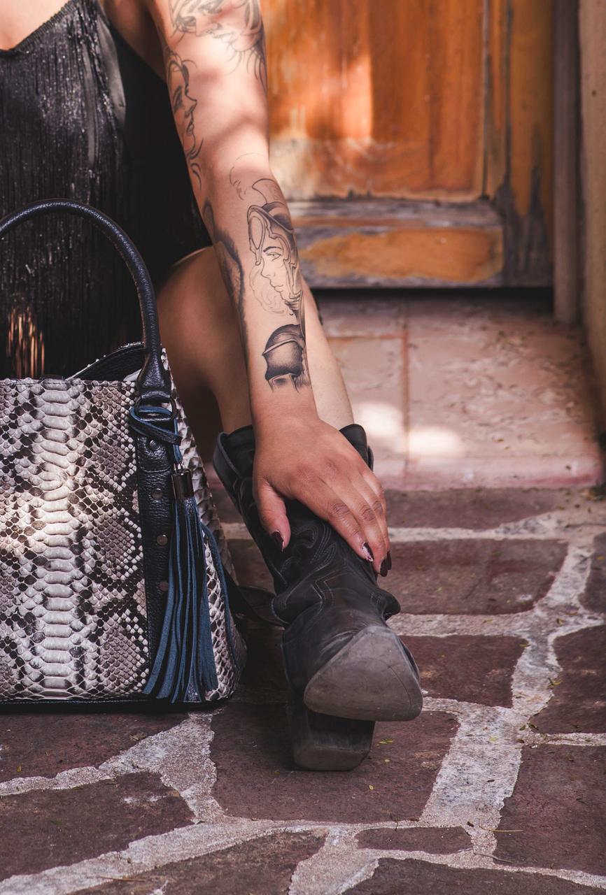 Bolso Pitón  Modelo Sofia