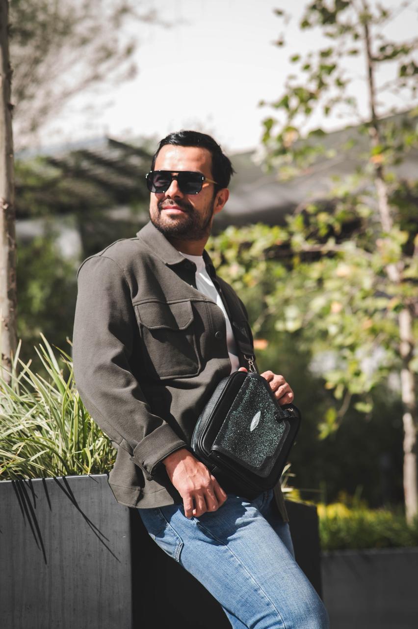 Bandolera De Mantarraya Modelo Praga