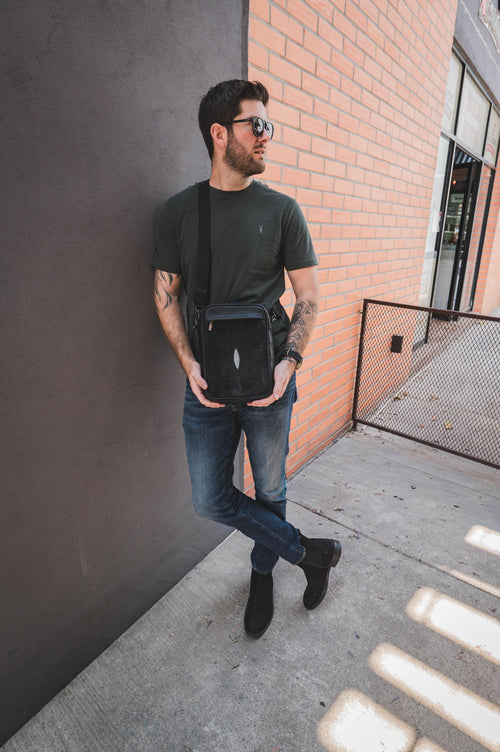 Bandolera De Mantarraya Modelo Denver