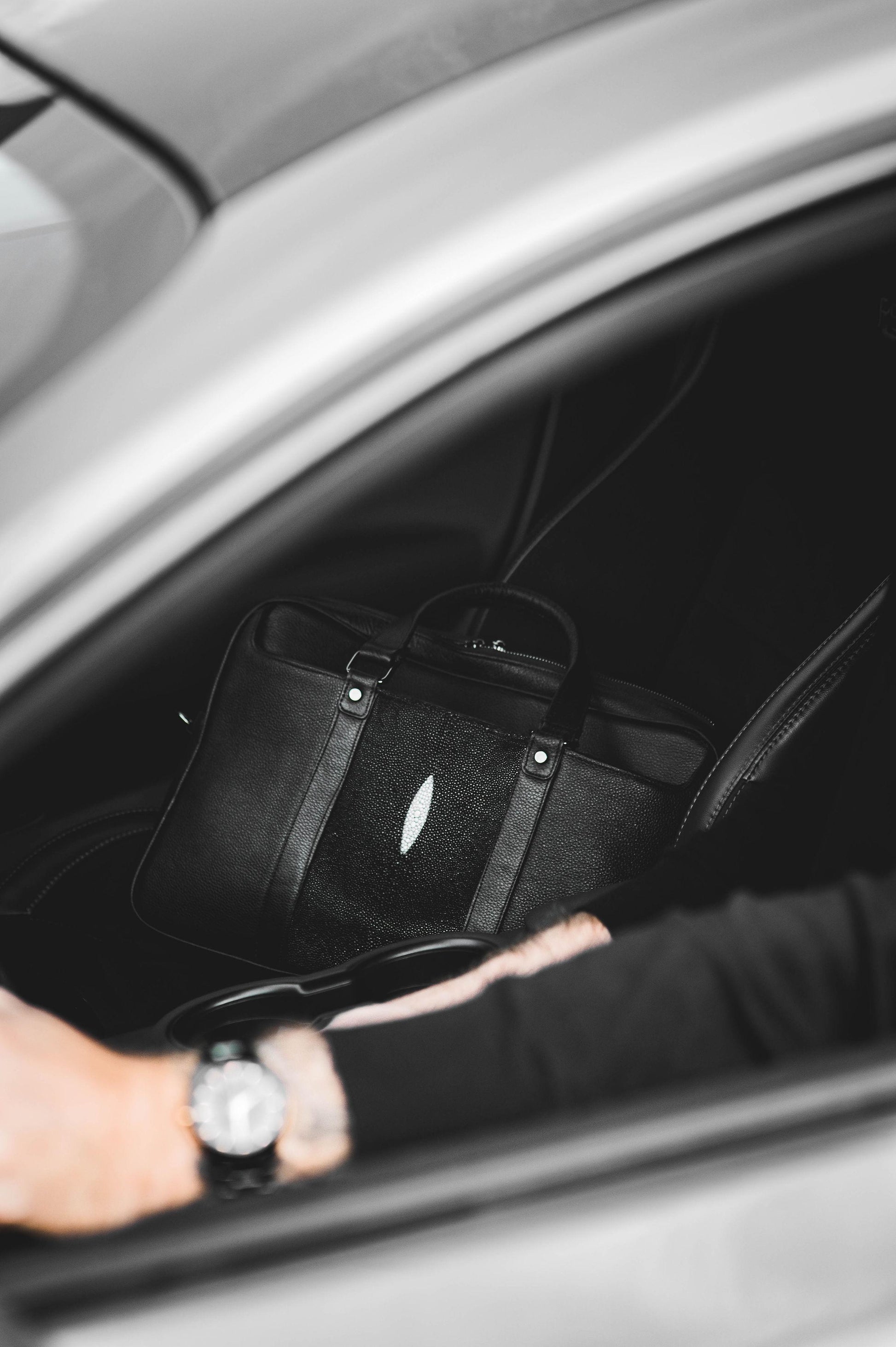 Maletín De Mantarraya Modelo Lisboa